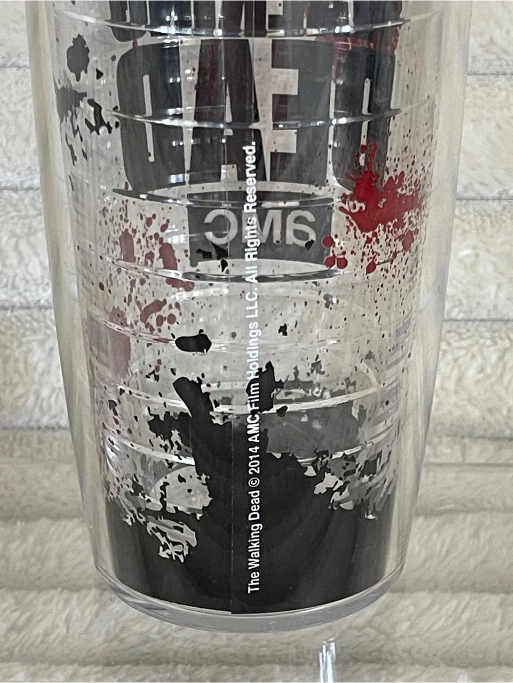 16oz. Universal Studios The Walking Dead Clear Tervis Tumbler